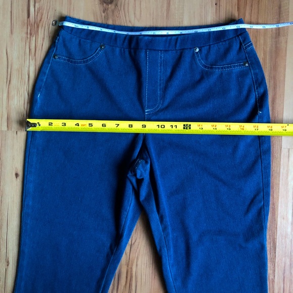 STYLE & CO Pull-On Jegging Blue Size Small Women’s - Picture 6 of 14